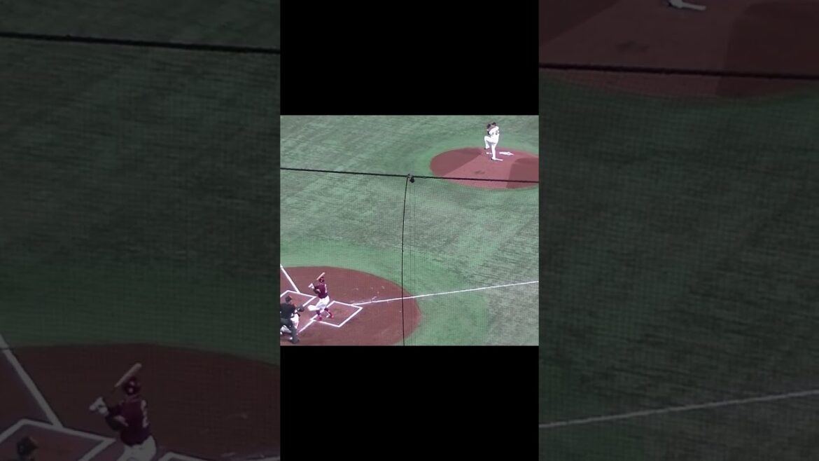 岡島豪郎 セカンドゴロ 吉川尚輝の守備【 読売ジャイアンツ対 楽天ゴールデンイーグルス2024年3月22日】