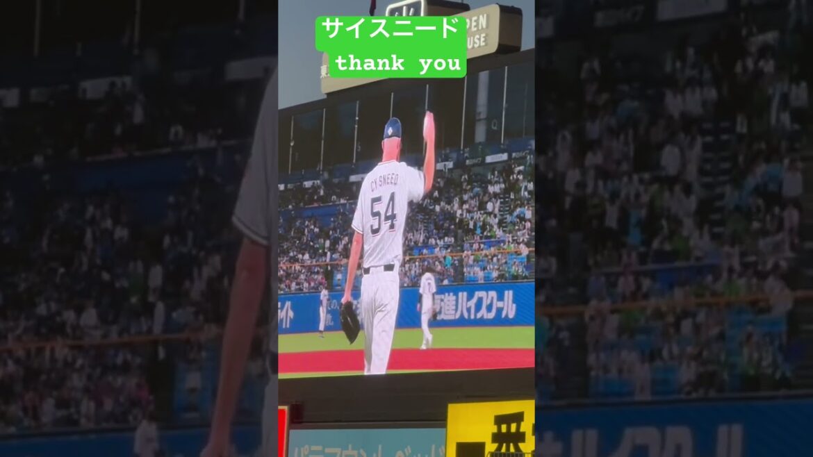 退団サイスニードありがとう！ヤクルトスワローズ