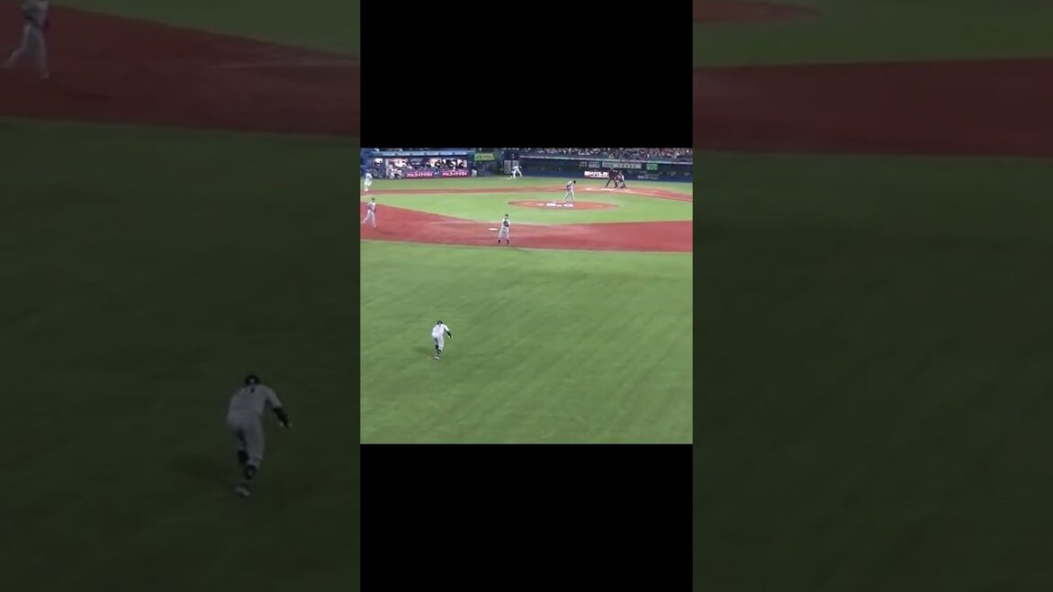 中川皓太から長岡秀樹がヒット（2024年4月11日 ヤクルトスワローズ 対 読売ジャイアンツ） #長岡秀樹