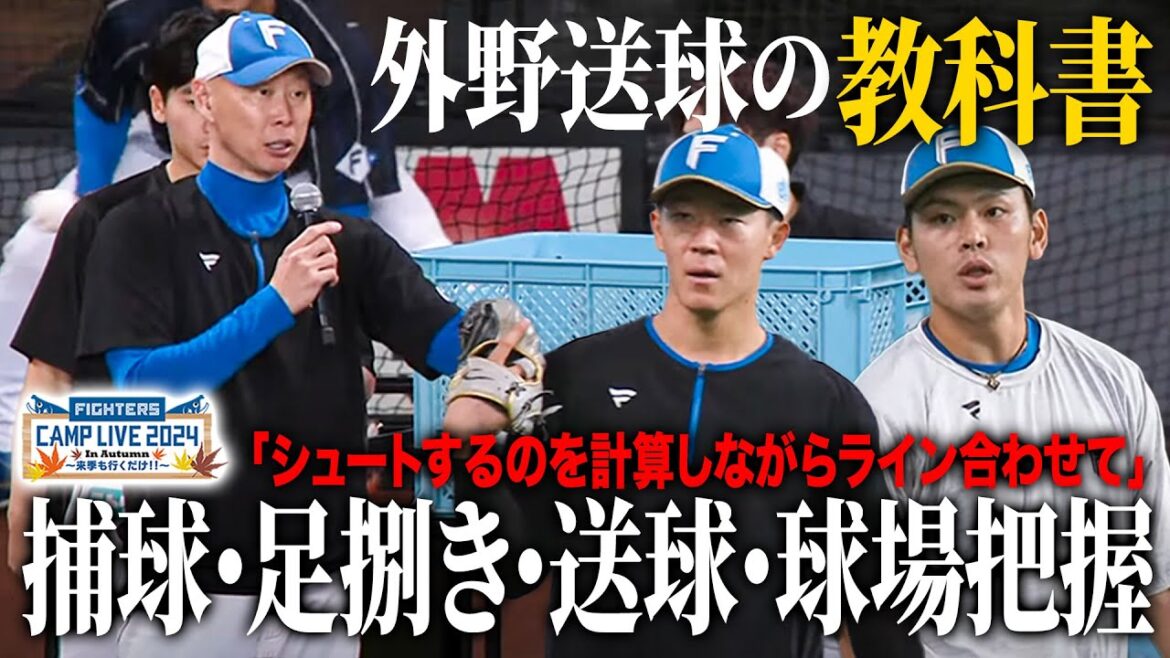 【全野球人必見】森本稀哲”外野返球”の極意を詰め込んだ18分 捕球・足捌き・送球・球場把握<11/8ファイターズ秋季キャンプ2024> 【全野球人必見】森本稀哲"外野返球"の極意を詰め込んだ18分 捕球・足捌き・送球・球場把握<11/8ファイターズ秋季キャンプ2024>