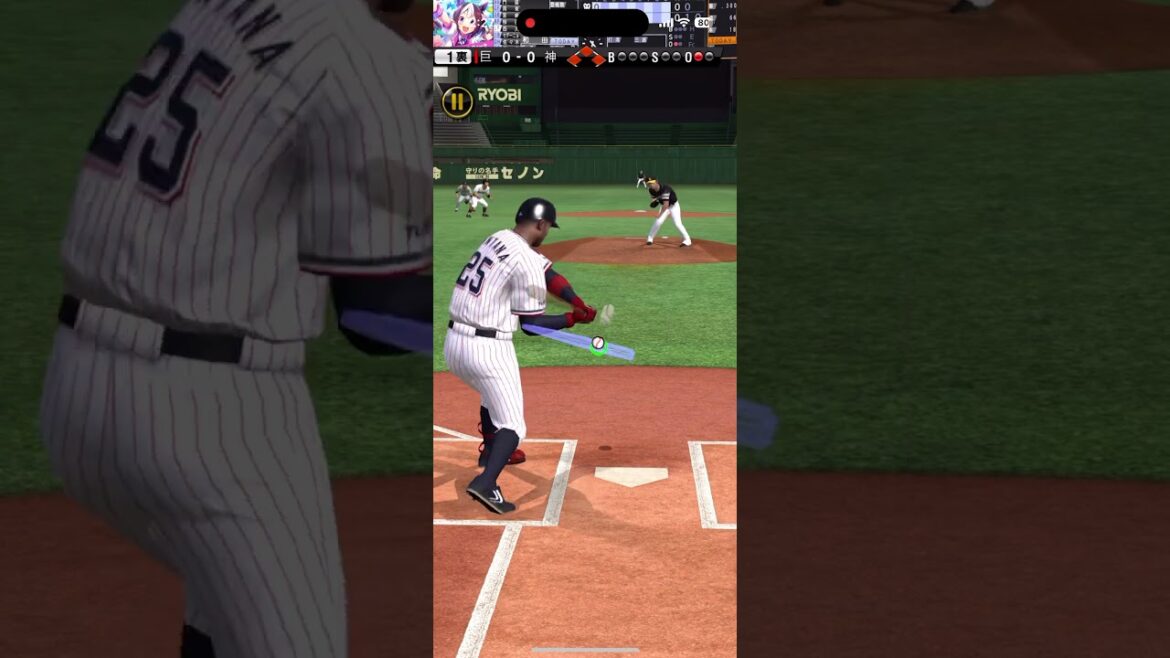 サンタナ ホームラン #プロスピA #東京ヤクルトスワローズ #ドミニカ共和国