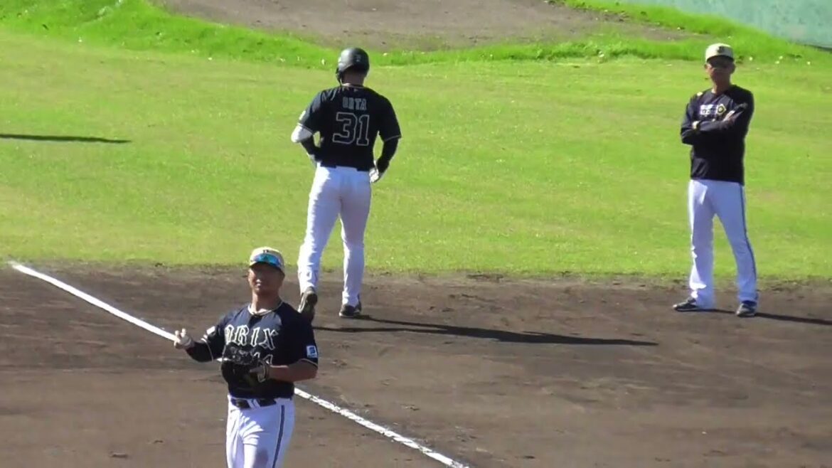 【プロ野球】2024.11.9　オリックス　秋季キャンプ　『ケース打撃』