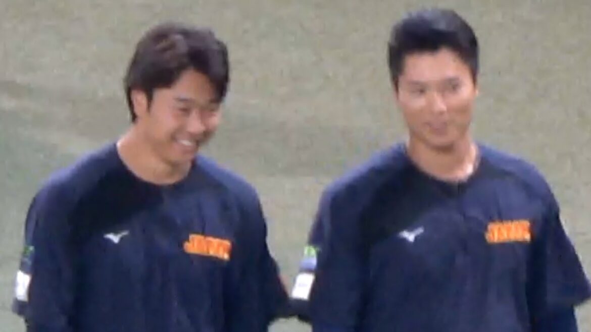 中日ドラゴンズが誇る2人の侍　宏斗と達也　侍ジャパンシリーズ　日本VSチェコ　2024/11/09