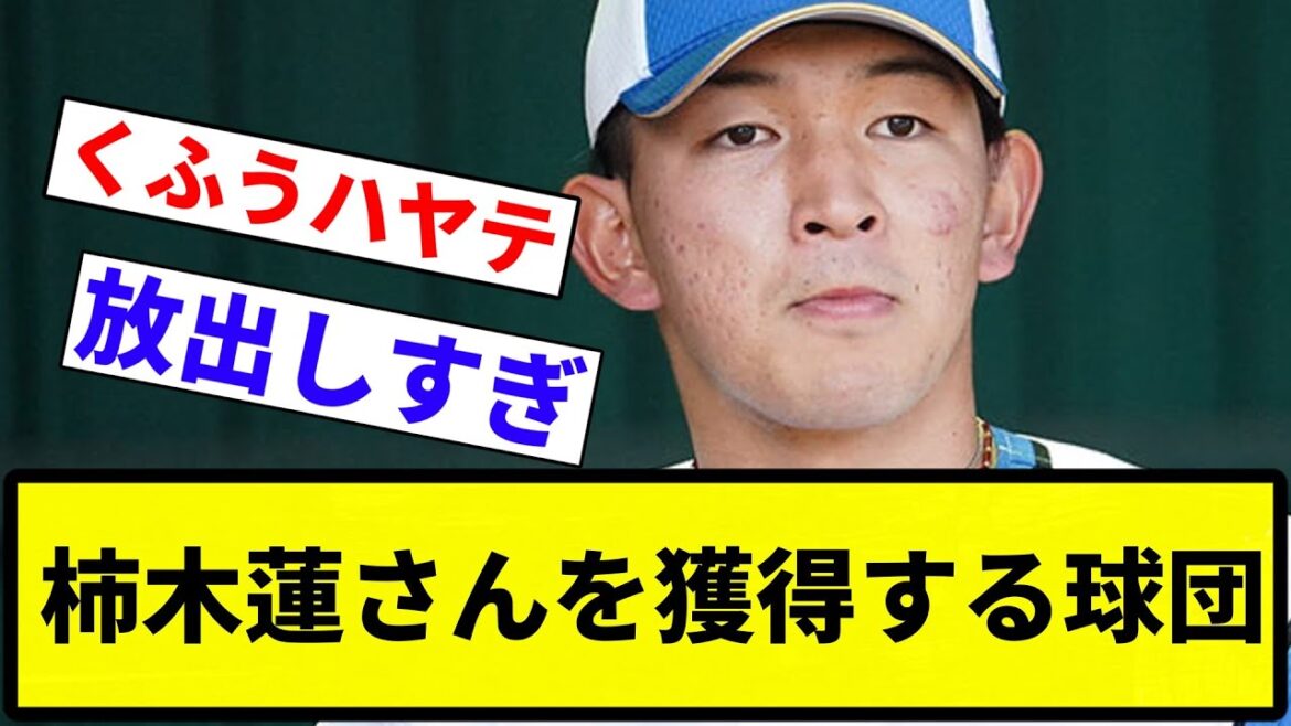 【議論】2018年春夏連覇投手・柿木蓮さんを獲得する球団【プロ野球反応集】【1分動画】【プロ野球反応集】 【議論】2018年春夏連覇投手・柿木蓮さんを獲得する球団【プロ野球反応集】【1分動画】【プロ野球反応集】