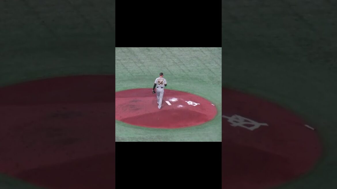 【タイガース】加治屋蓮2024開幕時ピッチングフォーム2024年3月29日 読売ジャイアンツ対 阪神タイガース