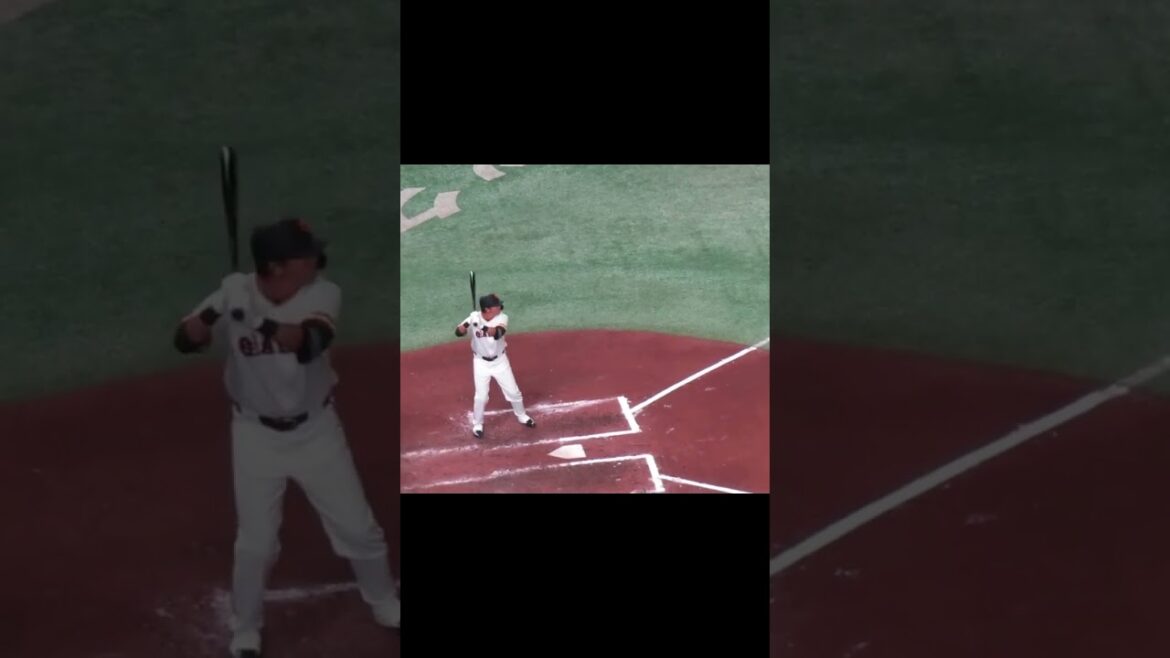 【ジャイアンツ】長野久義 2024開幕時バッティングフォーム2024年3月29日 読売ジャイアンツ対 阪神タイガース  #長野久義