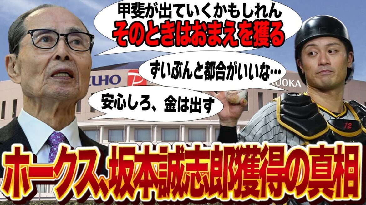 ソフトバンクが坂本誠志郎の獲得調査開始…甲斐拓也の流出危機で虎の司令塔に触手を伸ばした真相に驚愕!!V逸による来季に向けた動きが…【プロ野球】 ソフトバンクが坂本誠志郎の獲得調査開始…甲斐拓也の流出危機で虎の司令塔に触手を伸ばした真相に驚愕!!V逸による来季に向けた動きが…【プロ野球】