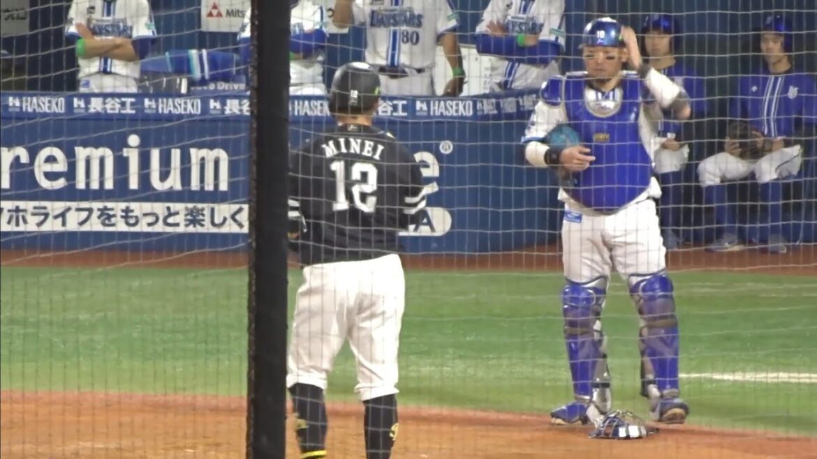 【独特の世界観】フライを打ち上げる嶺井と追いかける戸柱、そして・・・