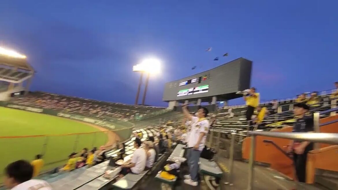 20240726　打者は戦力外通告の遠藤成！ﾌｧｰﾑ公式戦で流れる【ヒッティングマーチ2番(野手汎用応援歌)】4回ｳﾗ　阪神ﾀｲｶﾞｰｽ2軍@倉敷ﾏｽｶｯﾄｽﾀｼﾞｱﾑ［ｳｴｽﾀﾝ･ﾘｰｸﾞ 2軍戦］