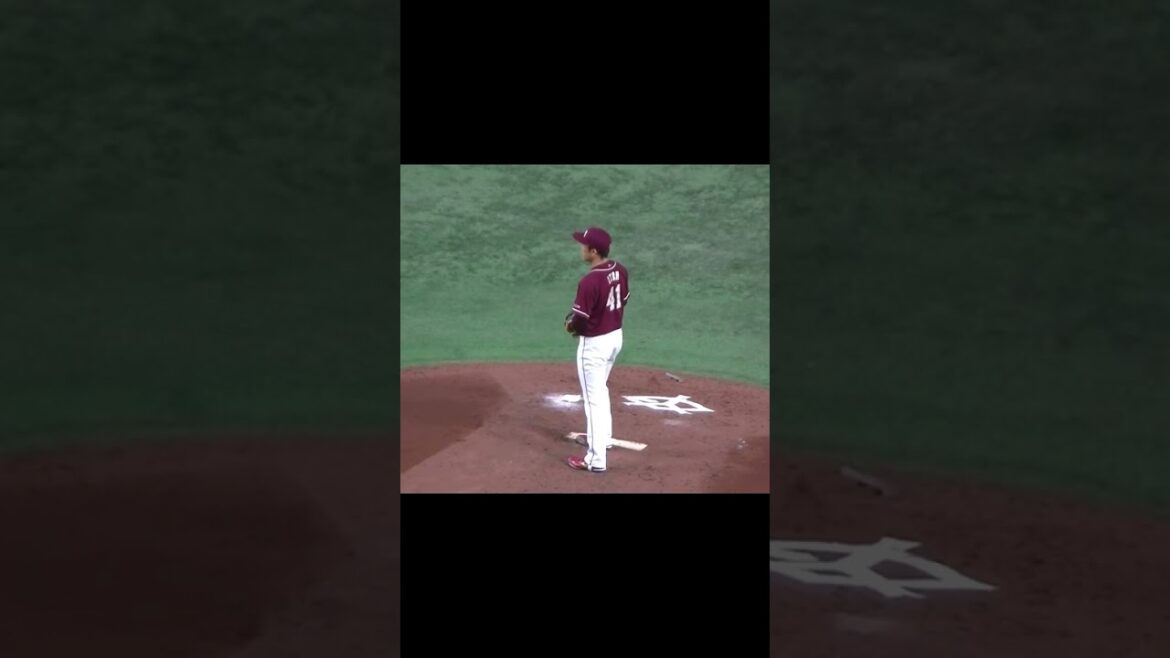 楽天 伊藤 茉央の投球フォーム【 読売ジャイアンツ対 楽天ゴールデンイーグルス2024年3月22日】 #伊藤茉央 #東北楽天ゴールデンイーグルス