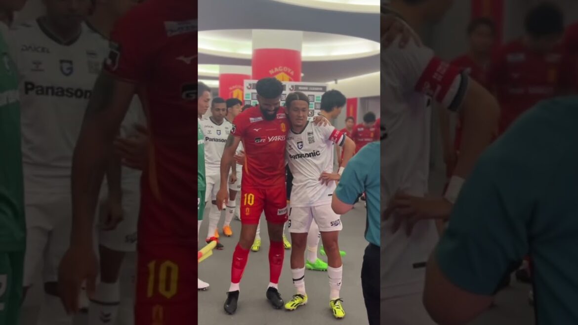 再会！ #ガンバ大阪 #gambaosaka #パトリック #遠藤保仁 #宇佐美貴史 #shorts #名古屋グランパス