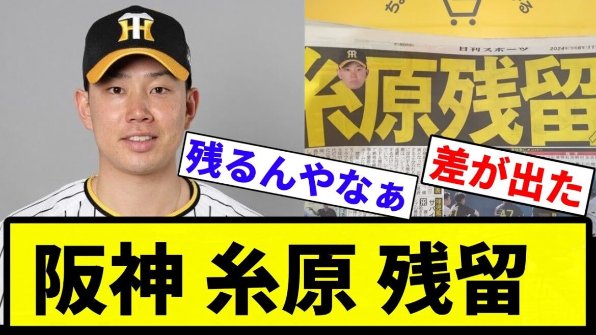 【まだ出るよ】阪神 糸原 残留【プロ野球反応集】【1分動画】【プロ野球反応集】