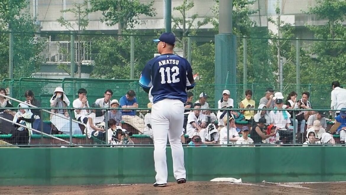 2023.07.15 千葉ロッテ-埼玉西武(ロッテ浦和) 粟津凱士 投球シーン