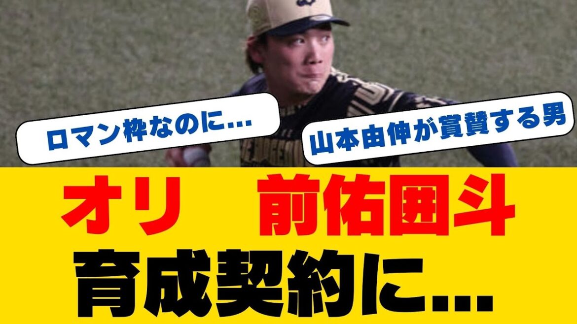 【前佑囲斗】育成契約を受け入れ再挑戦へ！1軍復帰を目指す若き投手の決意