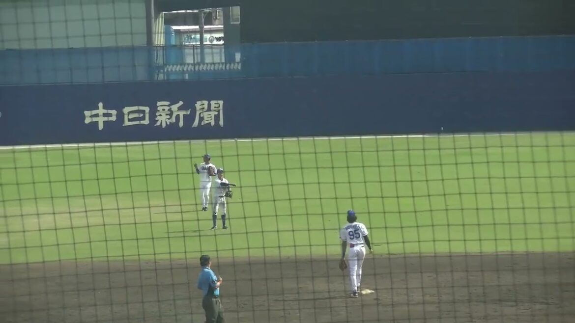 中日ドラゴンズ 根尾昴投手 4回 投球 VS 広島東洋カープ 仲田侑仁選手 宇草孔基選手 内田湘大選手 2024/9/24 ナゴヤ球場