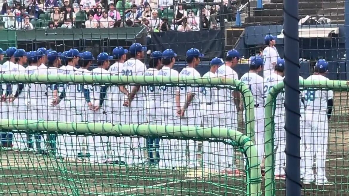 2024年ナゴヤ球場最終戦　砂田毅樹　挨拶