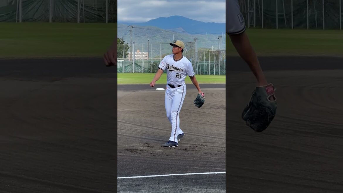 オリックス 高知キャンプ 2024 #山崎颯一郎