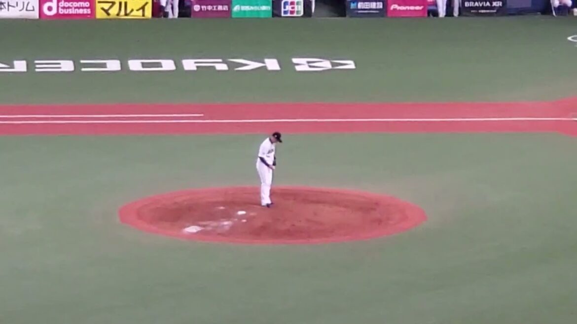 20240306　栗林良吏が登板！　9回表　広島東洋ｶｰﾌﾟ　侍ｼﾞｬﾊﾟﾝ野球日本代表@京ｾﾗﾄﾞｰﾑ大阪･ﾚﾌﾄ外野上段 侍ｼﾞｬﾊﾟﾝ強化試合