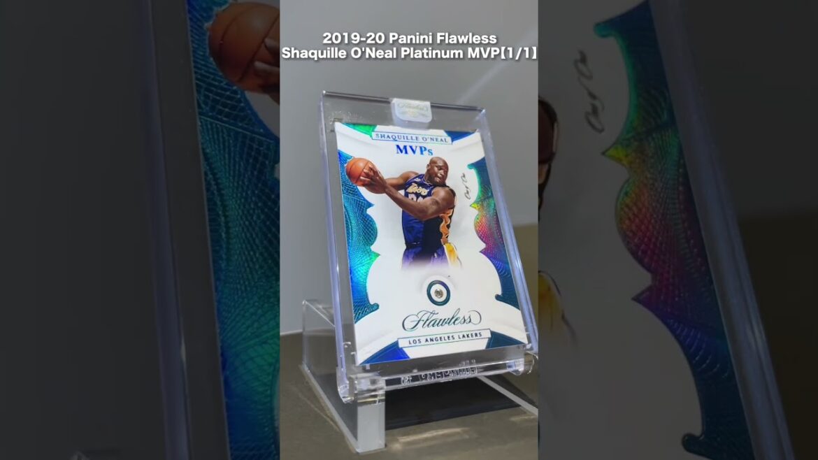 【レアカード】ダイヤが埋め込まれたシャキール・オニール選手のカードが27万円！？#nba #thehobby #basketball #nbacards #panini #lakers