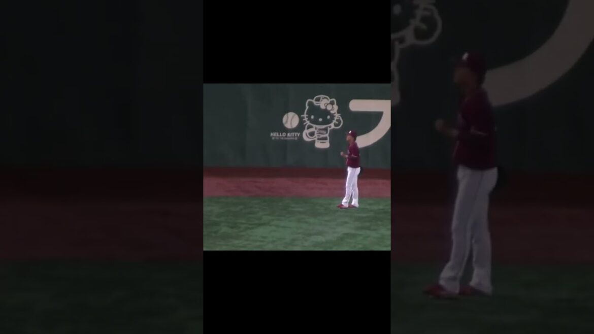 【楽天】早川隆久 先発試合キャッチボール風景＜読売ジャイアンツ対 楽天イーグルス 2024年3月22日 試合前＞　#早川隆久