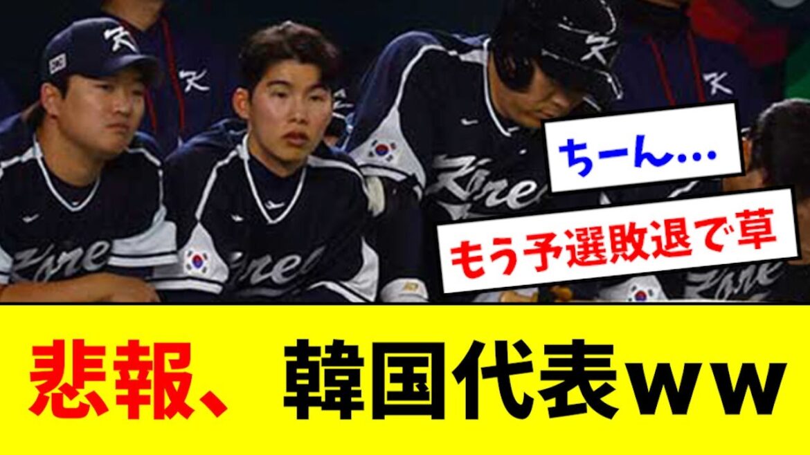 【悲報】韓国代表さん、マジでやばいことになるwwwwwww