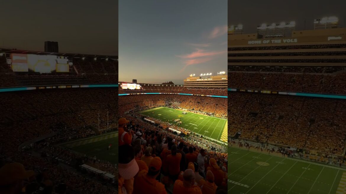 Right Above It in Neyland Stadium