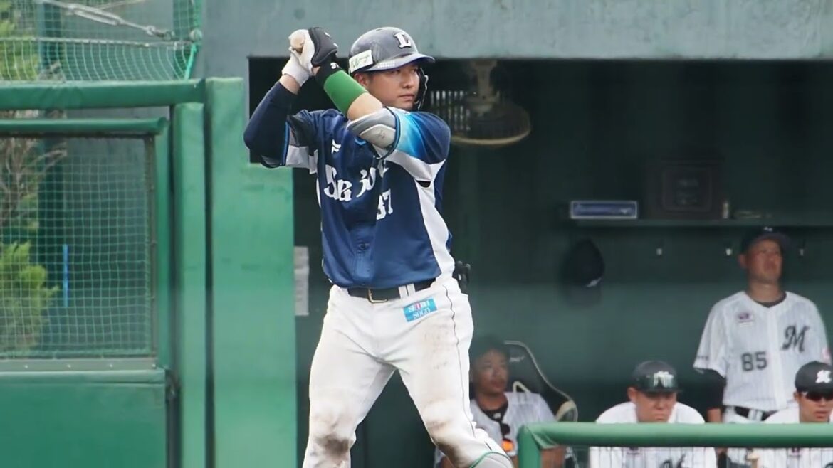 2023.07.15 千葉ロッテ-埼玉西武(ロッテ浦和) 柘植世那 打席シーン