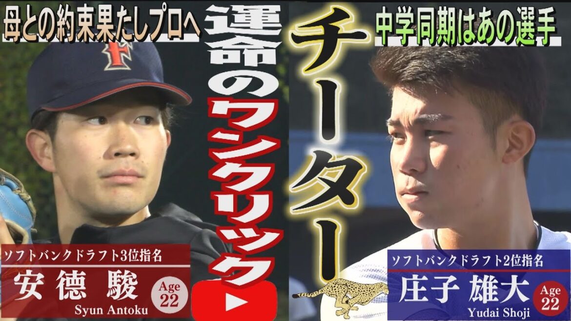 【ドラフト指名選手特集】Youtubeに感謝です（2024/11/6‐13.OA）｜テレビ西日本