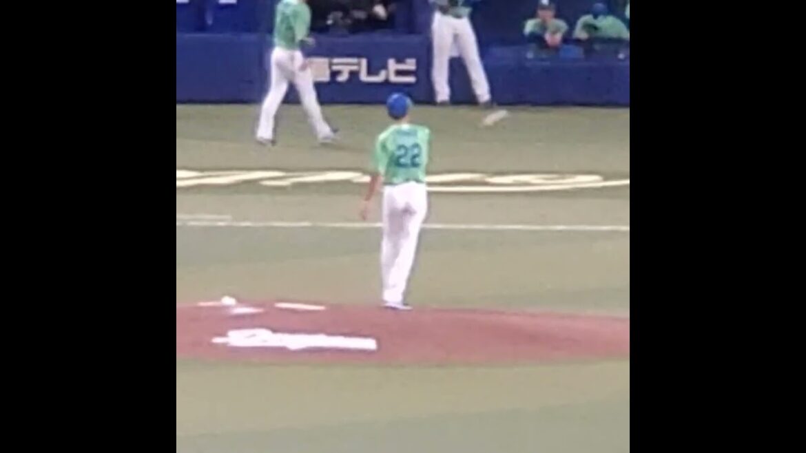 20240629　昇竜ﾕﾆﾌｫｰﾑを着用した #大野雄大 #投球練習　#shorts　投球ﾌｫｰﾑ@ﾊﾞﾝﾃﾘﾝﾄﾞｰﾑ ﾅｺﾞﾔ･ﾚﾌﾄ外野 ﾅｺﾞﾔﾄﾞｰﾑ