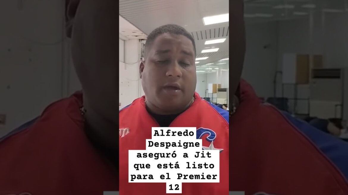 Alfredo Despaigne aseguró que está listo para el #premier12 #beisbolcubano #beisbol #wbcs