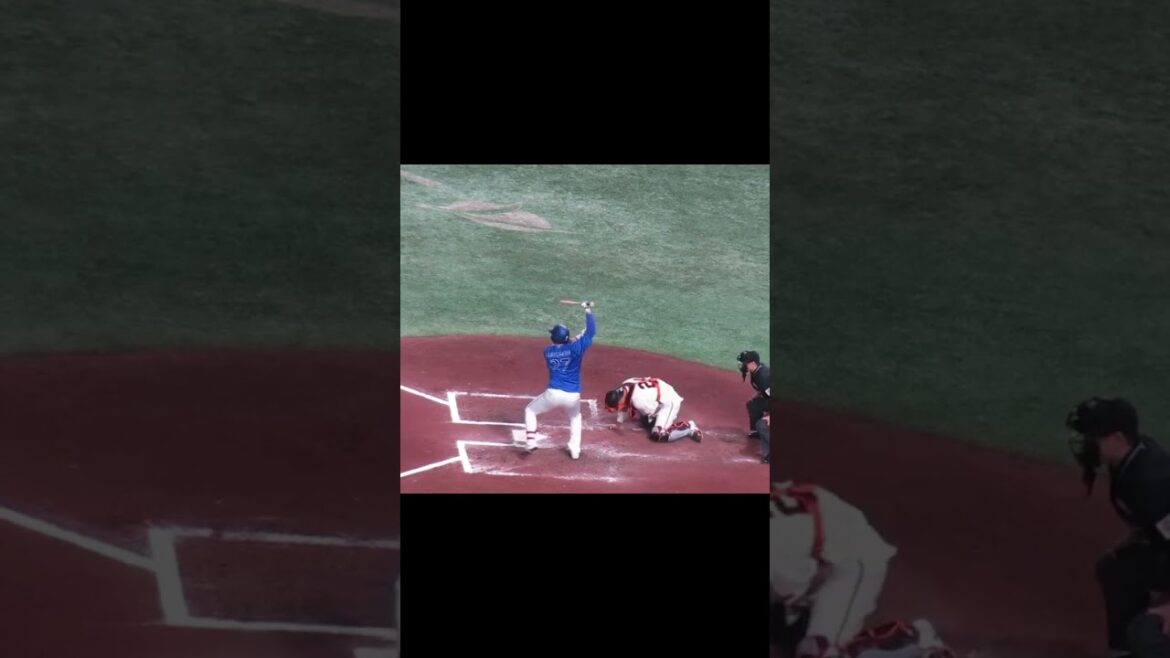 坂本勇人真似しとるよね 上茶谷大河のバッティングフォーム2024年4月6日 読売ジャイアンツ対 横浜DeNAベイスターズ #上茶谷大河