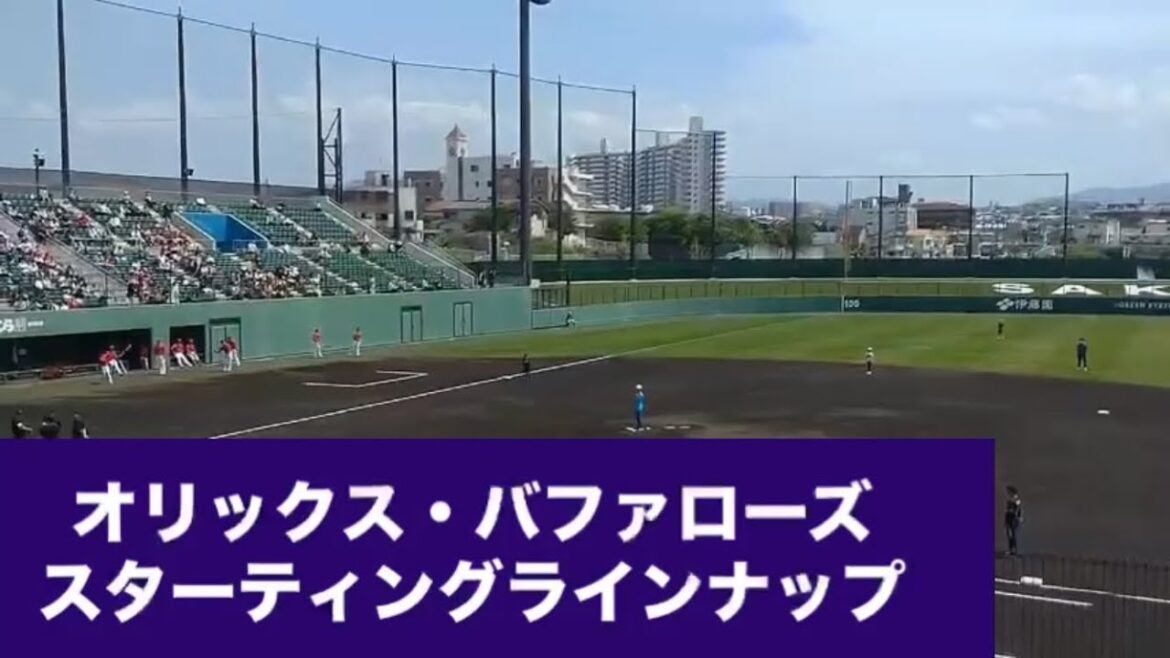 オリックス・バファローズスターティングラインナップ