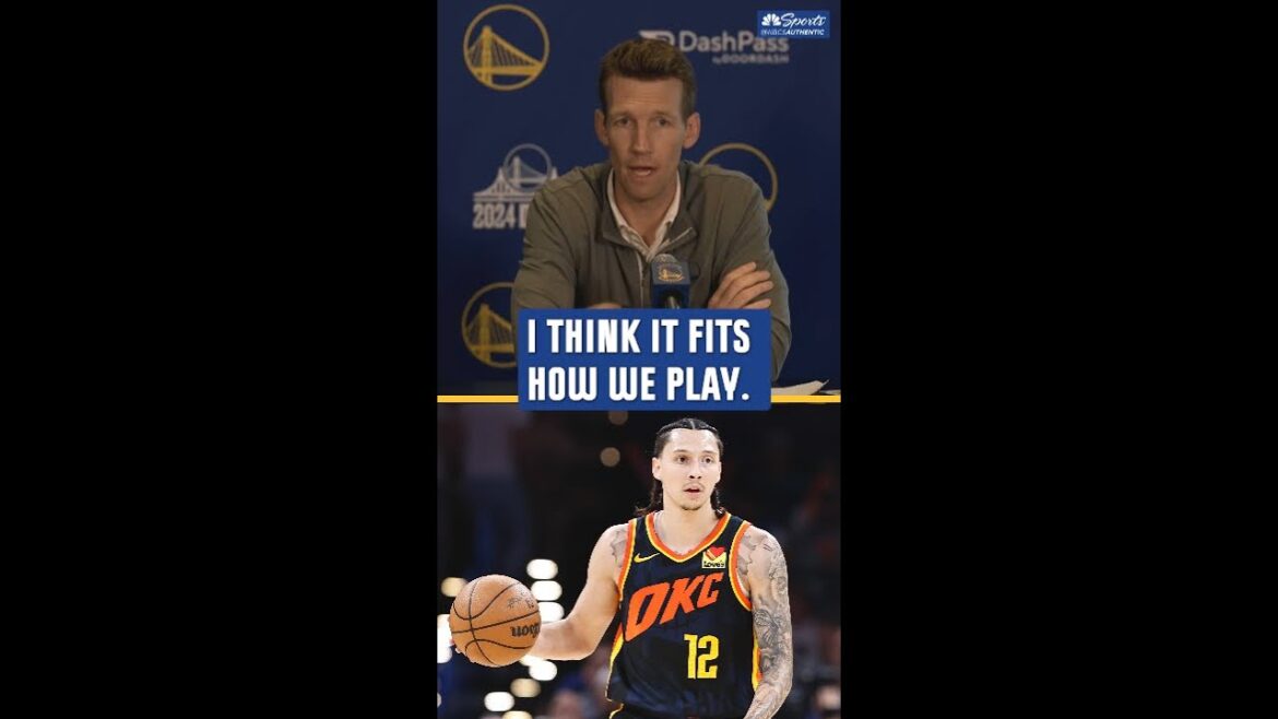 Mike Dunleavy discusses what the Warriors expect from Lindy Waters III this season