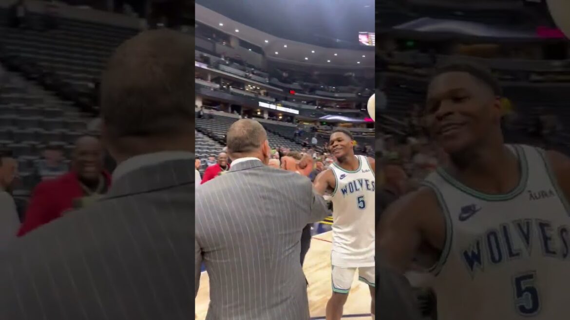 Anthony Edwards and Alex Rodriguez celebrate Timberwolves upset of Nuggets | #nba #nbaplayoffs Anthony Edwards and Alex Rodriguez celebrate Timberwolves upset of Nuggets | #nba #nbaplayoffs
