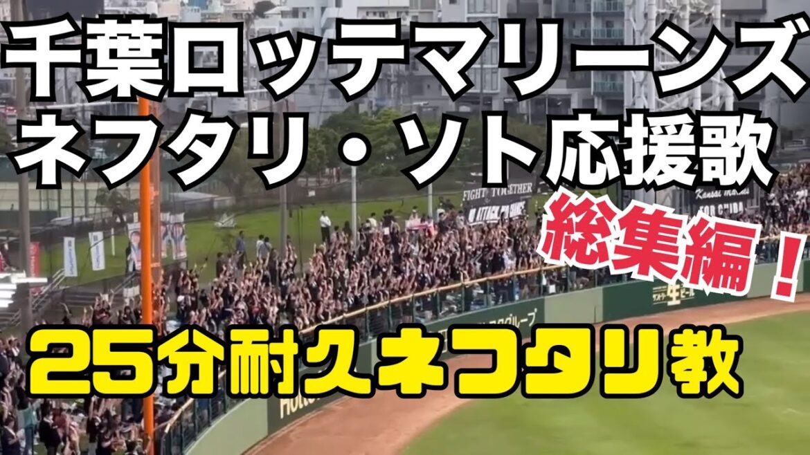 【作業用】千葉ロッテマリーンズ ネフタリ・ソト応援歌【約25分耐久】