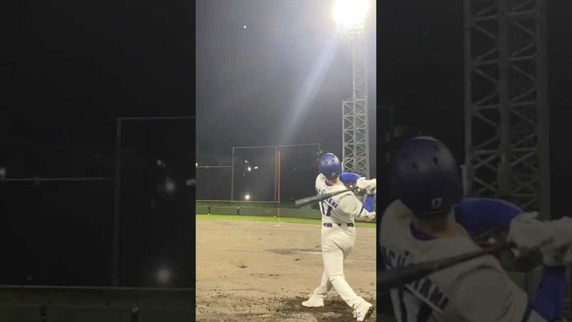 （完結）100m越のホームランに挑戦⚾️ #大谷翔平 #憧れる #マチョ谷 #ホームラン