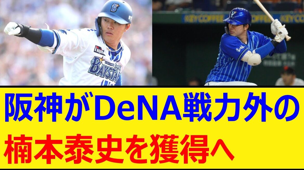 阪神がDeNA戦力外の楠本泰史を獲得へ【プロ野球、なんj、なんg反応】【野球、2ch、5chまとめ】【横浜DeNAベイスターズ、阪神タイガース】 阪神がDeNA戦力外の楠本泰史を獲得へ【プロ野球、なんj、なんg反応】【野球、2ch、5chまとめ】【横浜DeNAベイスターズ、阪神タイガース】