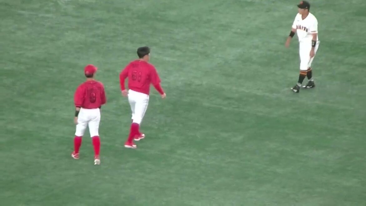 上本崇司と大城卓三が仲良し〜岸田行倫よんだり【読売ジャイアンツ対 広島カープ2024年6月29日】