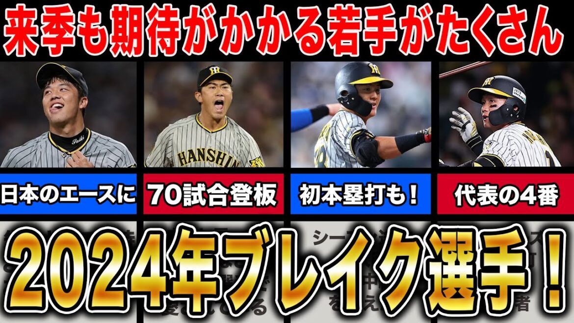【覚醒】全体的に若すぎる！？2024ブレイクした阪神の選手たち！【阪神タイガース】【ブレイク】