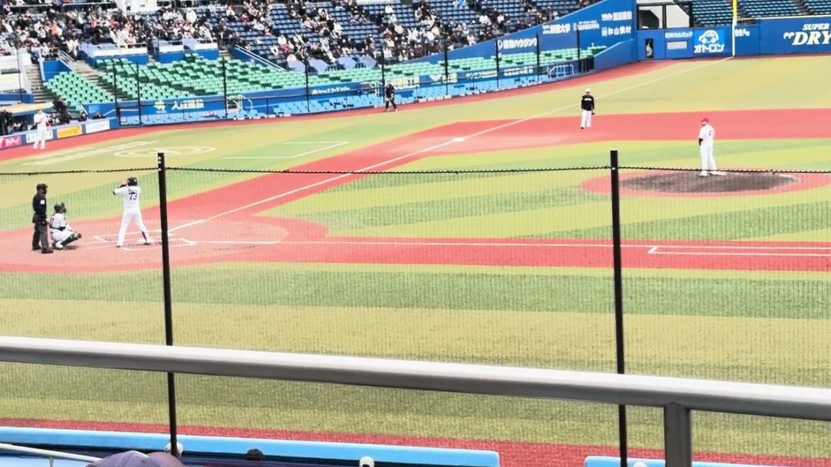 12球団合同トライアウト シート打撃『投手: 元広島・内間拓馬  打者: 元巨人・菊田拡和 & 元ライオンズ・高木渉 』