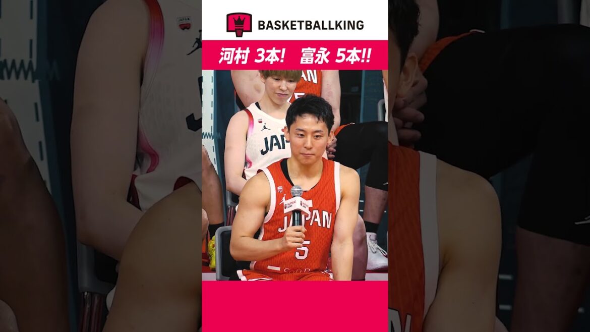 #河村勇輝 へ質問「何本3ポイントを決めてくれますか？」#三井不動産カップ