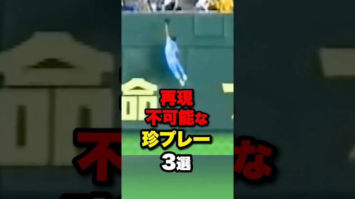 この動画を見てほしい #野球#野球雑学#珍プレー