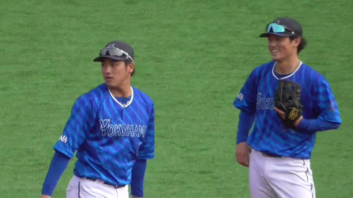2024年11月横浜DeNAベイスターズ 秋季トレーニング 遊撃手・三塁手の守備ノック練習