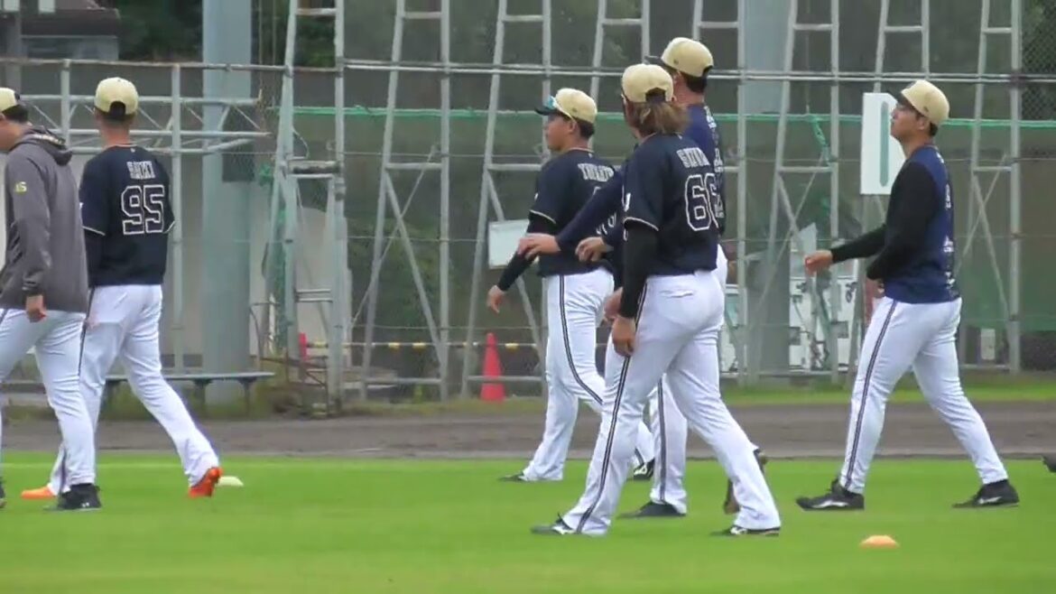 【プロ野球】2024.11.16　オリックス　秋季キャンプ　『投手　Wup』