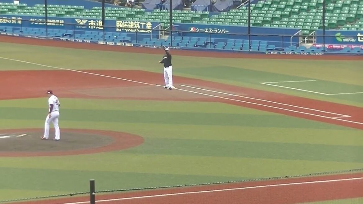 【合同トライアウト】イーグルス櫻井周斗の投球練習 2024年プロ野球12球団合同トライアウト11月14日