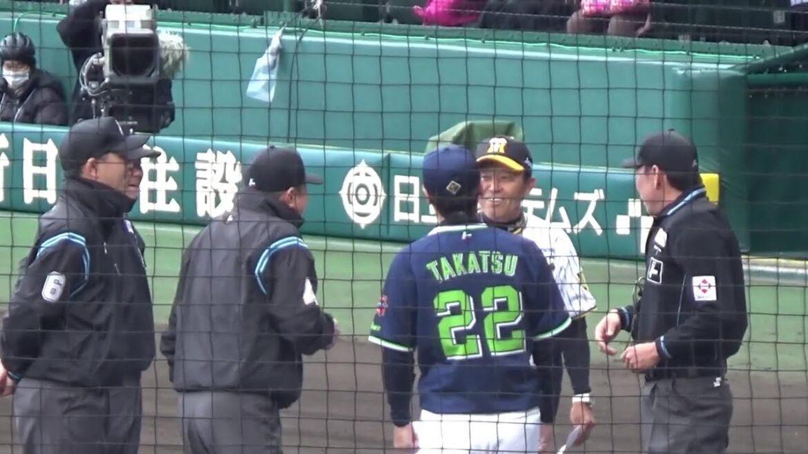 阪神VSヤクルト2024年オープン戦