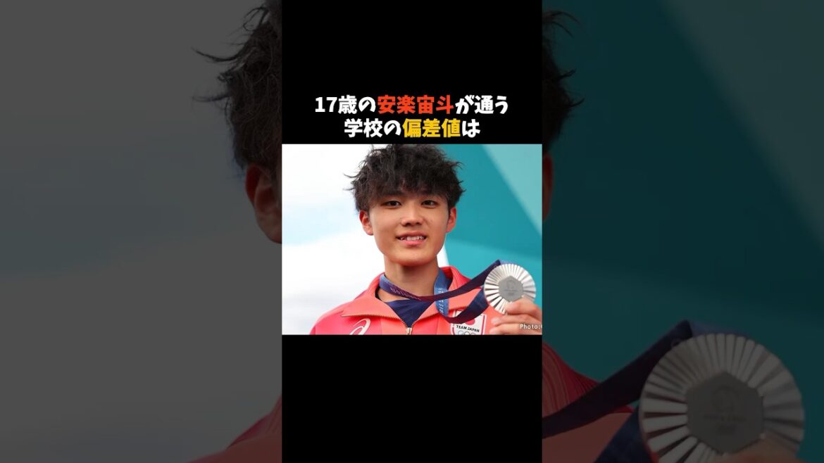 学校では普通の高校生の天才クライマー安楽宙斗に関する雑学 #パリ五輪 #クライミング #安楽宙斗 #shorts