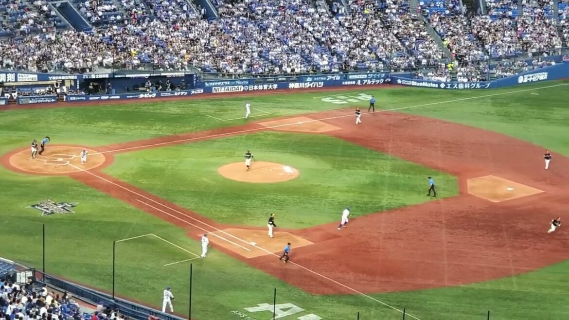 20240607　歓喜の瞬間へ！【伊藤光 応援歌】2回ｳﾗ　横浜DeNAﾍﾞｲｽﾀｰｽﾞ@横浜ｽﾀｼﾞｱﾑ･ｳｨﾝｸﾞ席(BAY SIDE) ﾊﾏｽﾀ  日本生命ｾ･ﾊﾟ交流戦