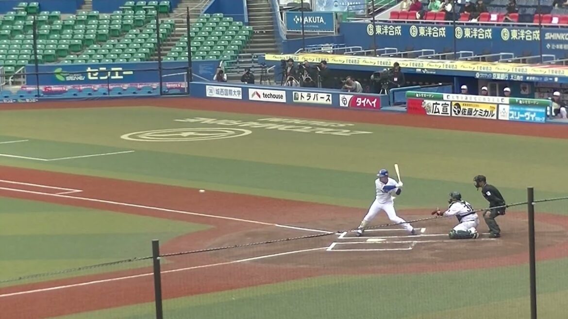 【合同トライアウト】ファイターズ柿木蓮 三好大倫に投げる姿2024年プロ野球12球団合同トライアウト11月14日