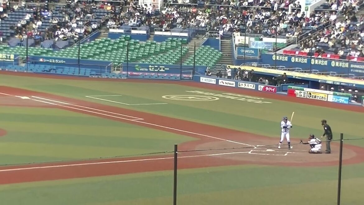 【合同トライアウト】イーグルス高田孝一〜ベイスターズ村川凪がライトへヒットを放つ 2024年プロ野球12球団合同トライアウト11月14日